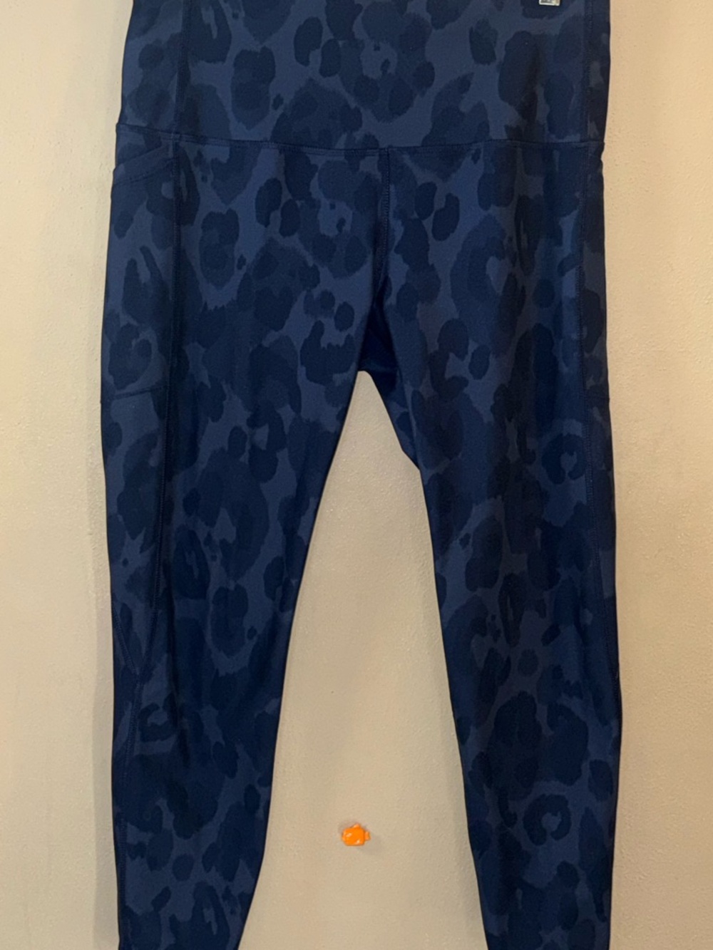 Women’s DSG Momentum Ultra High Rise 7/8 Blue Camo Leggings Sz Lg